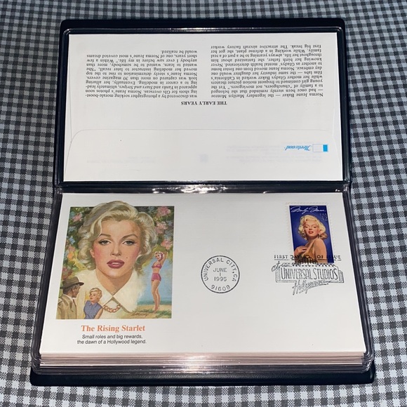 Fleetwood Office Marilyn Monroe First Day Stamp Covers Value Stamp